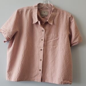 women's royal robbins desert pucker dry short Sleeve Quartz
